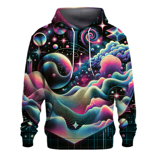 Celestial Synth Horizons Hoodie