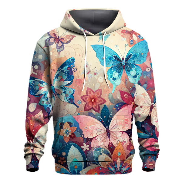 Ethereal Butterfly Dreamscape Hoodie