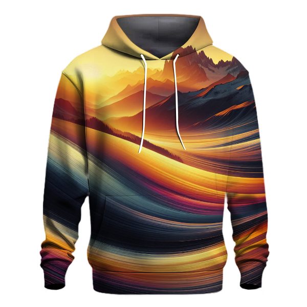 Mountain Sunrise Radiance Hoodie