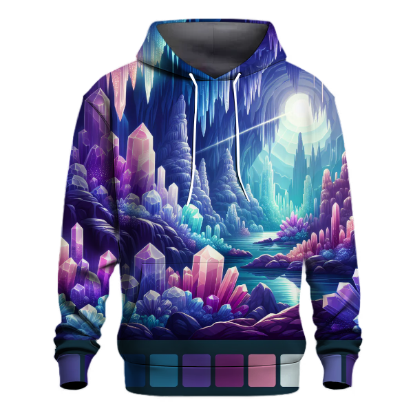 Glistening Crystal Caves Hoodie