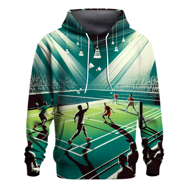 Badminton Smash Hit Hoodie