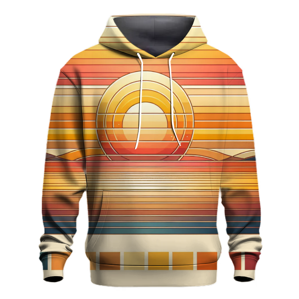 Sunlit Horizon Gradient Hoodie