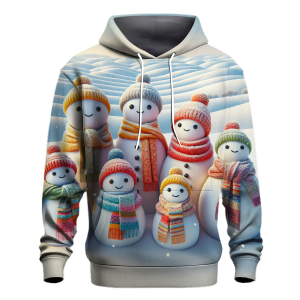 Charming Snowman Family Hoodie