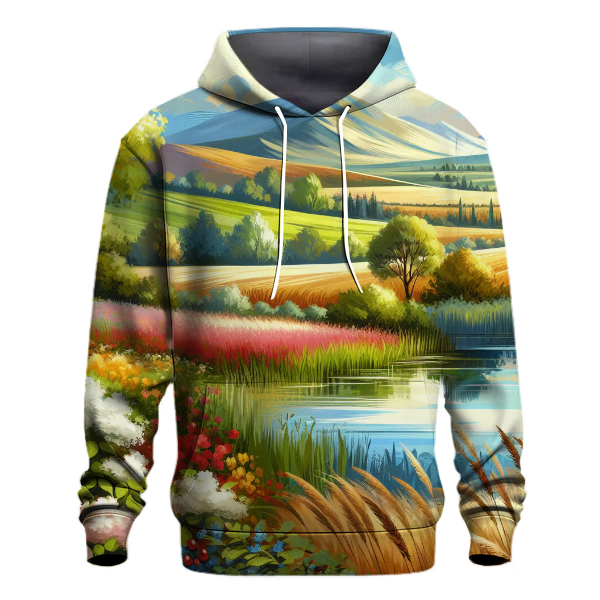 Artistic Nature's Palette Hoodie