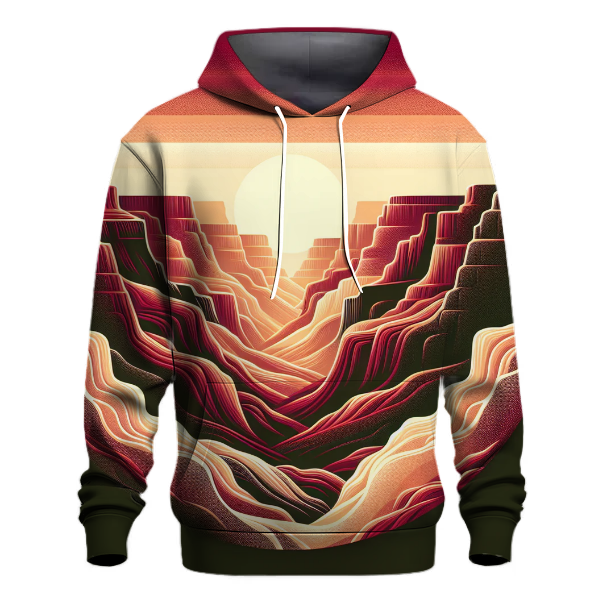 Bold Canyon Gradient Hoodie