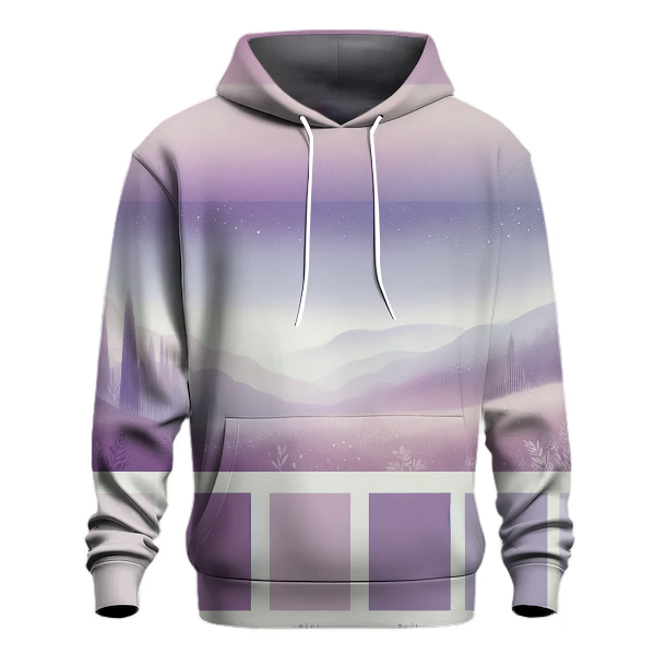 Lavender Field Cascade Hoodie
