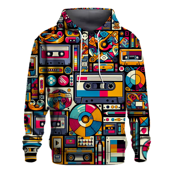 Retro Pop Culture Hoodie