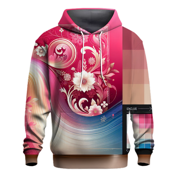 Vivid Petals Hoodie