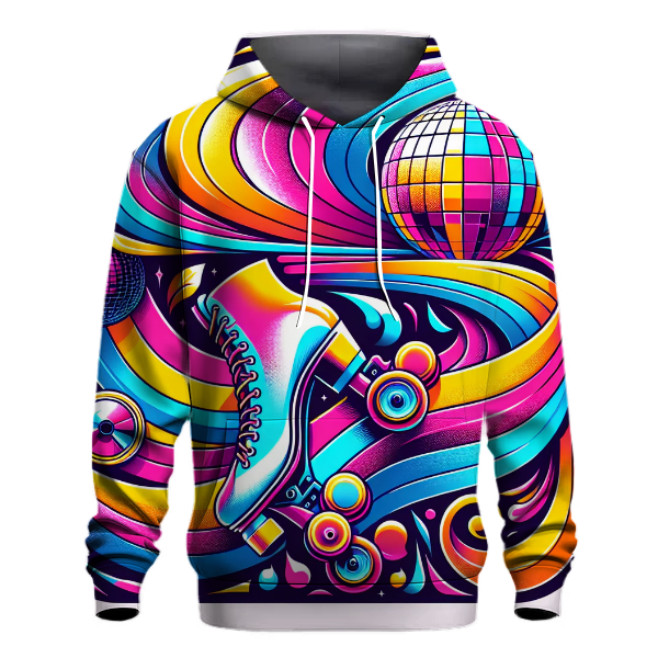 Neon Skates and Beats Hoodie