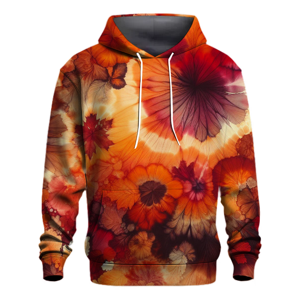 Enchanting Autumn Tie-dye Hoodie