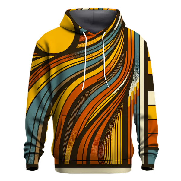 Sunshine Groove Lines Hoodie