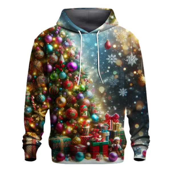 Magical Christmas Tree Fantasy Hoodie