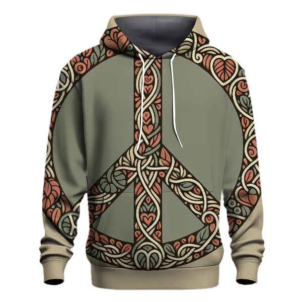 Peace and Love Revolution Hoodie