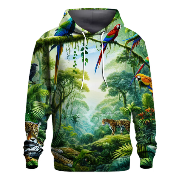 Exotic Jungle Symphony Hoodie