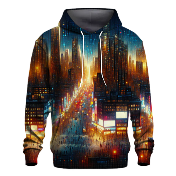Urban Nightlife Pulse Hoodie