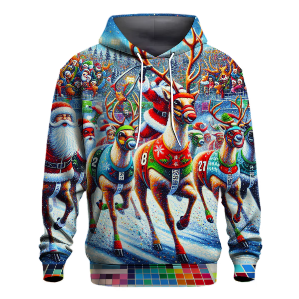 Reindeer Racing Challenge Hoodie