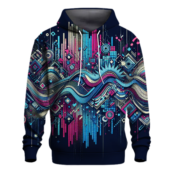 Retro Pulse Beats Hoodie
