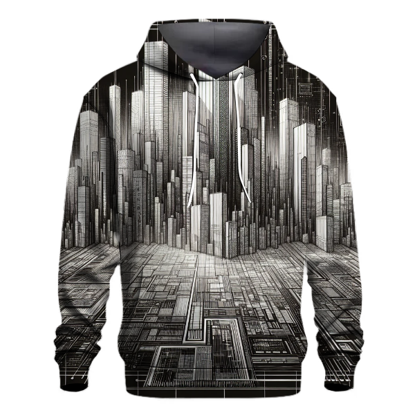 Futuristic Techno Vibe Hoodie