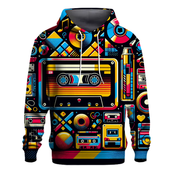 Cassette Tape Rewind Hoodie