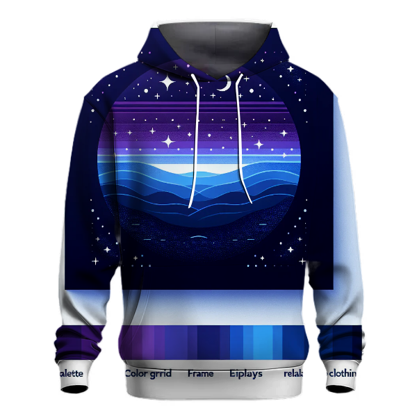 Celestial Midnight Voyage Hoodie