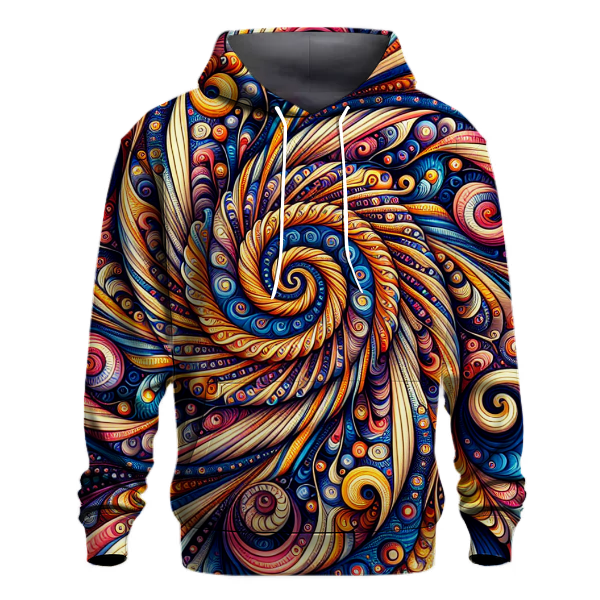 Rainbow Swirls Hoodie