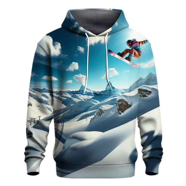Snowboarding - Swiss Alps Hoodie