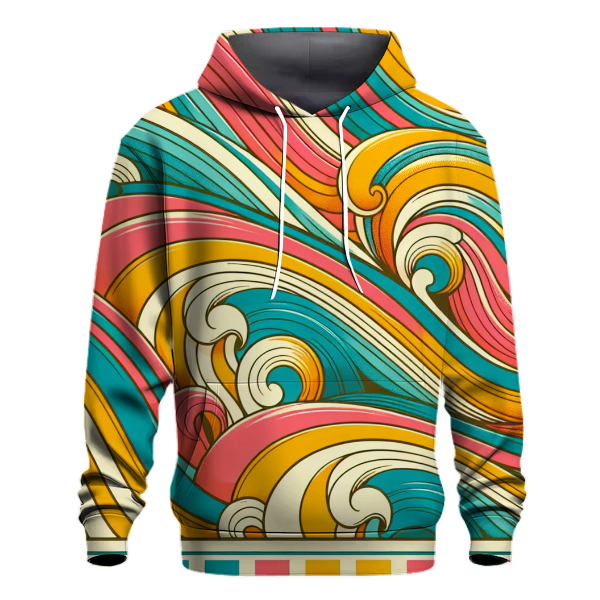 Retro Waves and Sunshine Hoodie