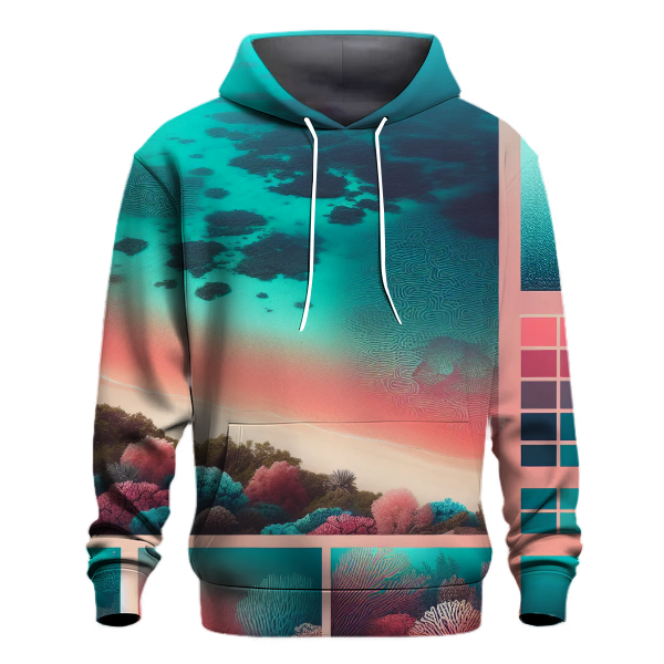 Coral Cove Gradient Hoodie