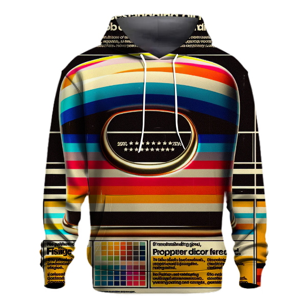 Radical Retro Ringer Hoodie