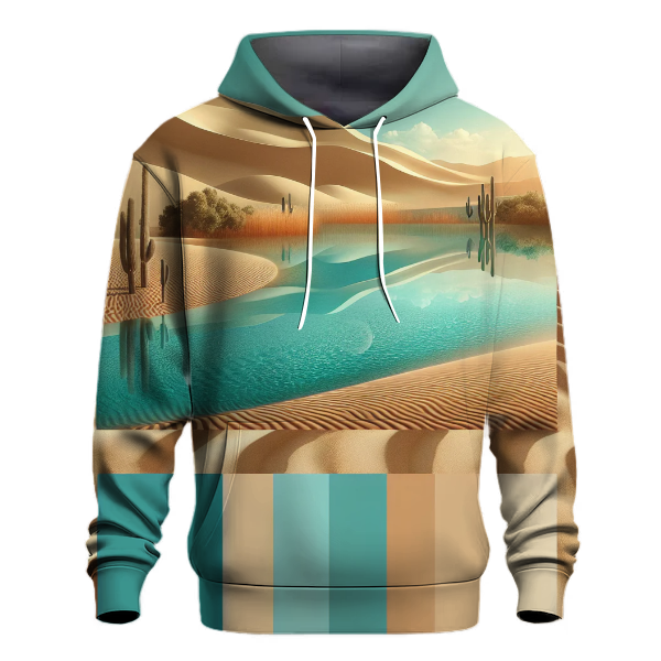 Desert Mirage Gradient Design Hoodie