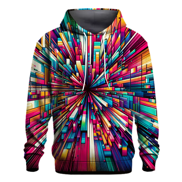 Digital Spectrum Flash Hoodie