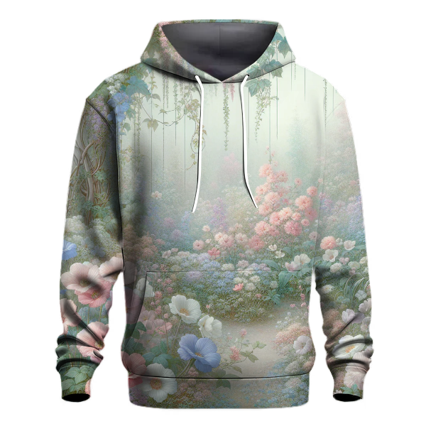 Dreamy Pastel Gardens Hoodie