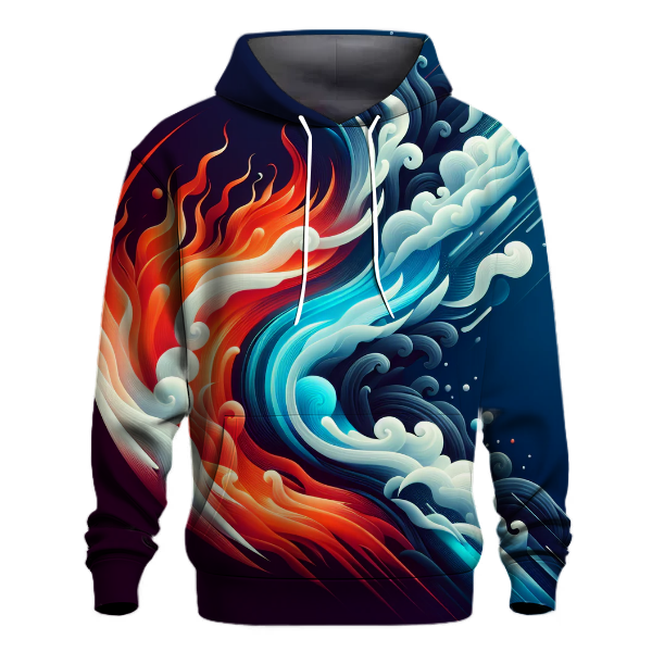 Fire and Ice Convergence Hoodie