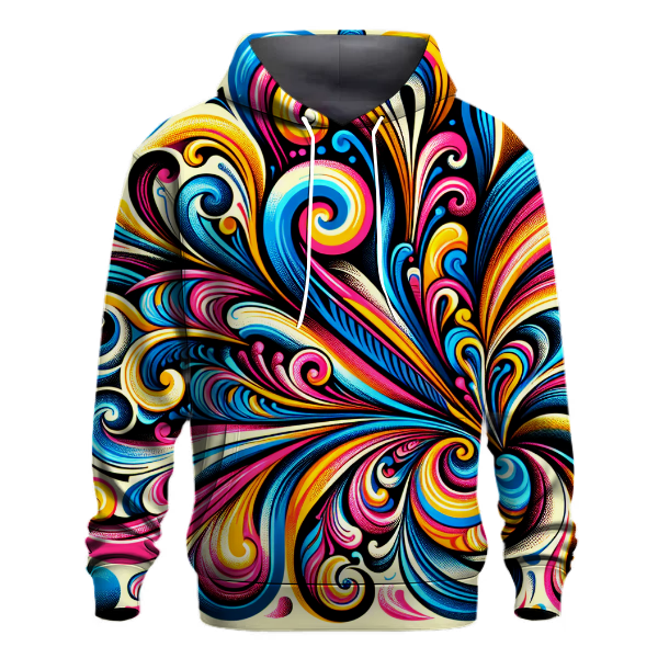 Retro Patterns Hoodie