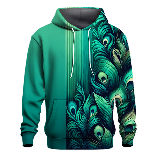 Peacock Feather Fade Hoodie