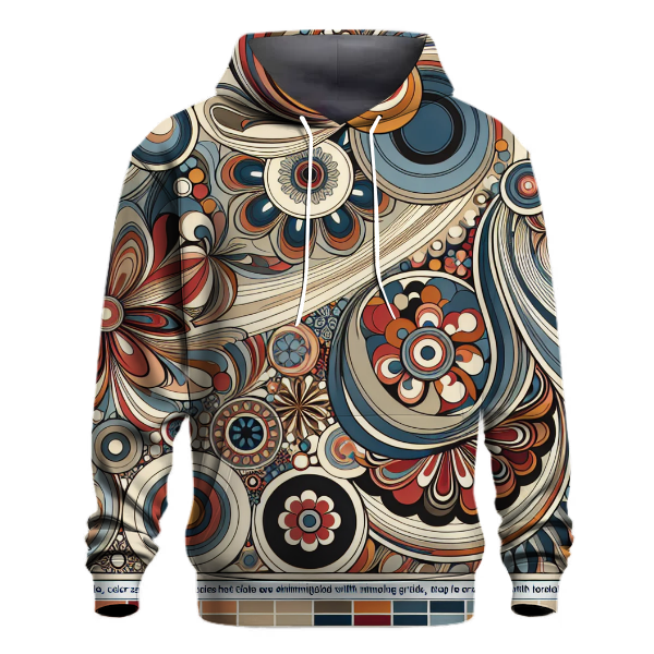 Retro Polka Delight Hoodie