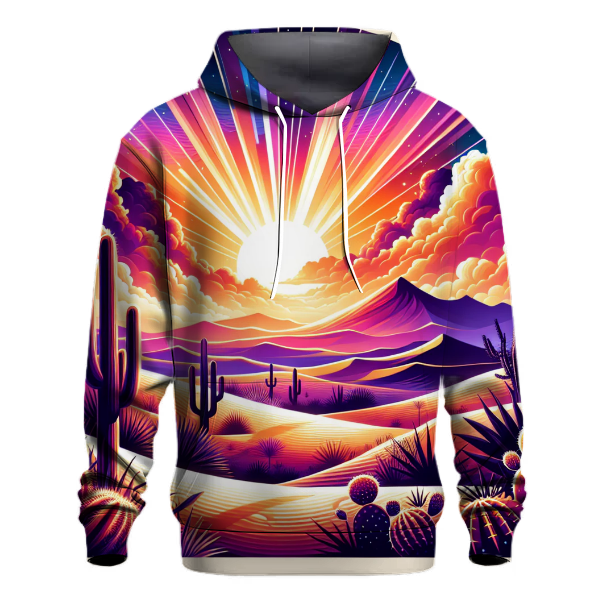 Radiant Desert Sunsets Hoodie