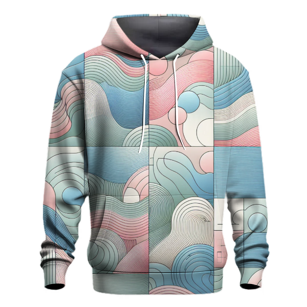 Pastel Wave Revival Hoodie