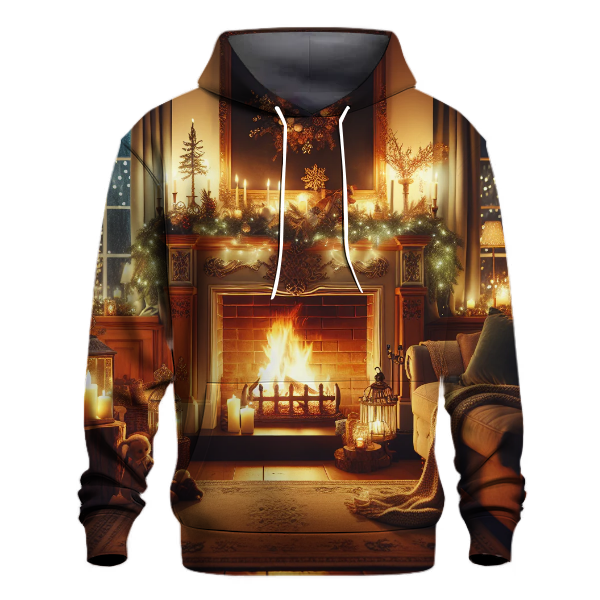 Cozy Fireplace Moments Hoodie