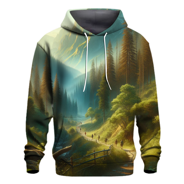 Adventure Hiking Design Hoodie