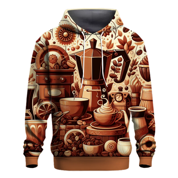 Energizing Coffee Culture Hoodie