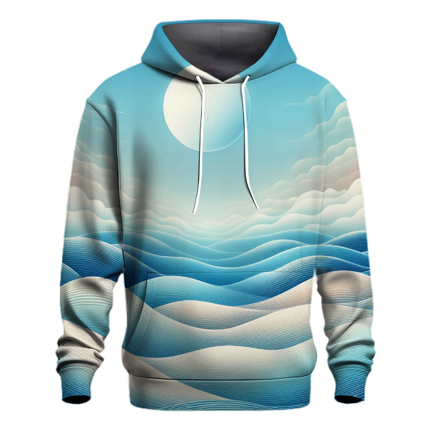 Crisp Morning Gradient Design Hoodie