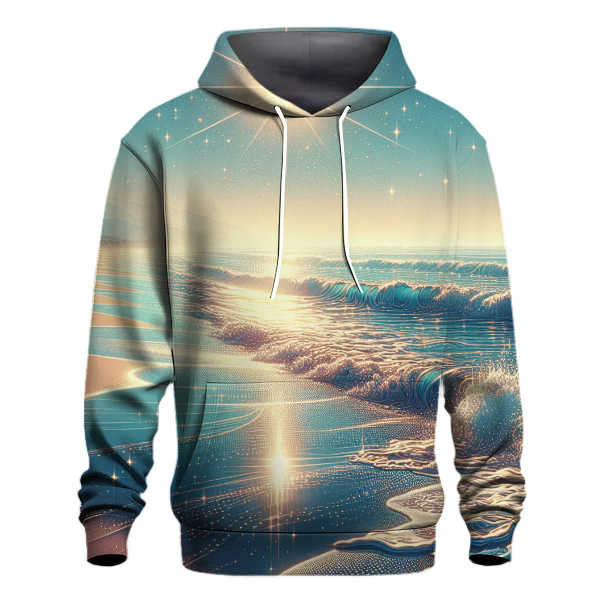 Ethereal Ocean Waves Hoodie