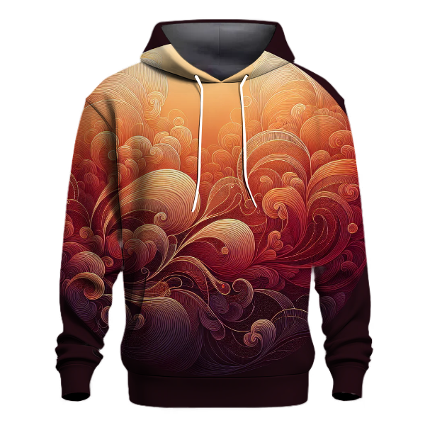 Amber Horizon Drift Hoodie