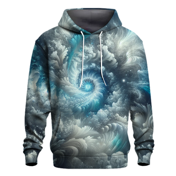 Celestial Frost Enigma Hoodie