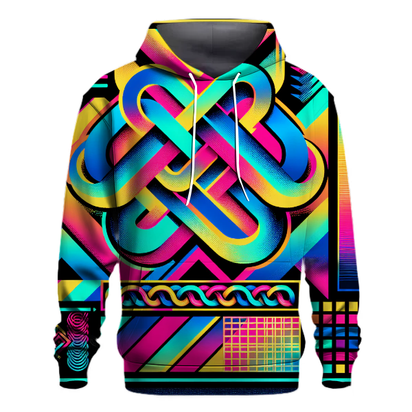 Neon Daze Design Hoodie
