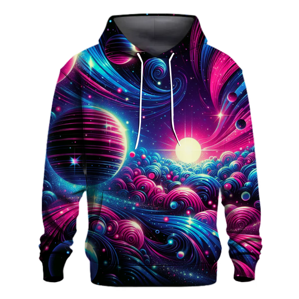 Neon Cosmos Dance Hoodie