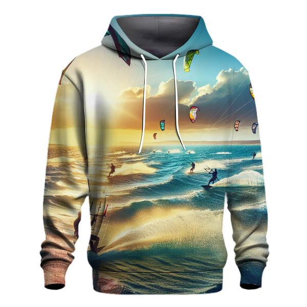 Kiteboarding Action Hoodie