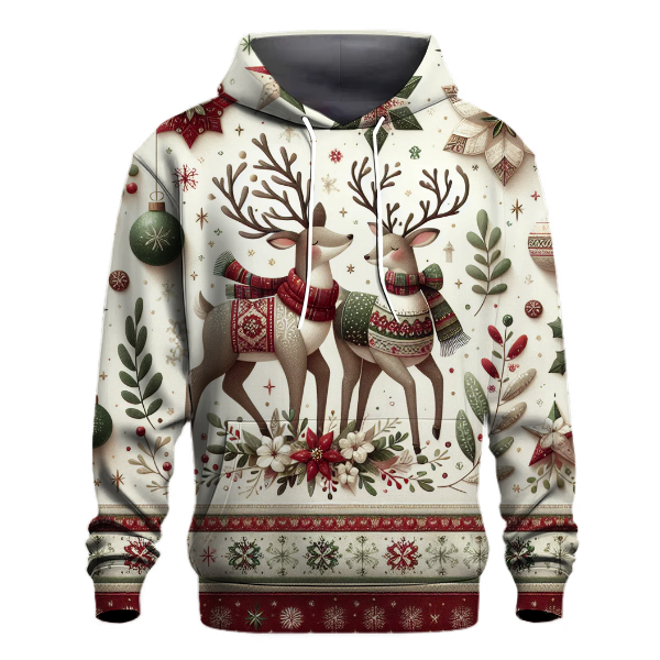 Charming Holiday Pajamas Hoodie