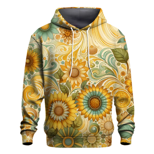 Golden Sunflower Hoodie